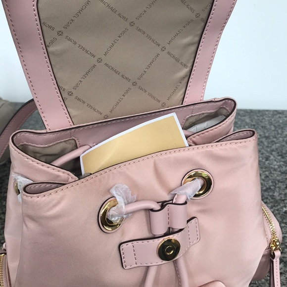 Michael Kors Nylon Blossom cargo med backpack - Picture 5 of 6